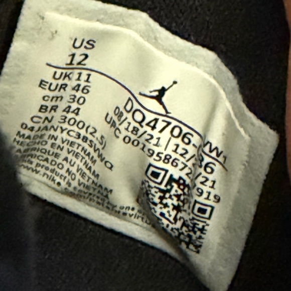 Air Jordan - Naruto x Jordan Zion 1SP ‘Nine Tails’ Men’s Sneakers size 12 - Picture 9 of 10